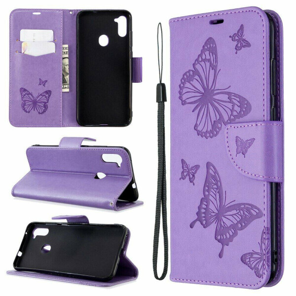 

Чехол UniCase Butterfly Pattern для Samsung Galaxy A11 (A115) / Galaxy M11 (M115) - Purple