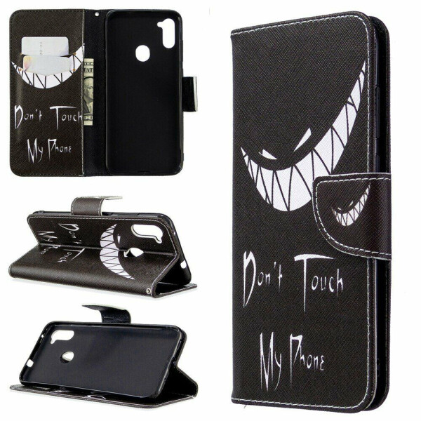 

Чехол-книжка Deexe Color Wallet для Samsung Galaxy A11 (A115) / Galaxy M11 (M115) - Do not Touch My Phone