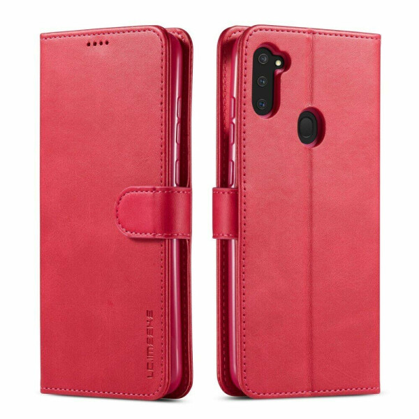 

Чехол LC.IMEEKE Wallet Case для Samsung Galaxy A11 (A115) / Galaxy M11 (M115) - Red