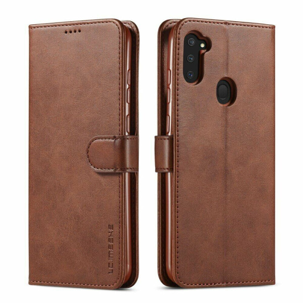 

Чехол LC.IMEEKE Wallet Case для Samsung Galaxy A11 (A115) / Galaxy M11 (M115) - Brown