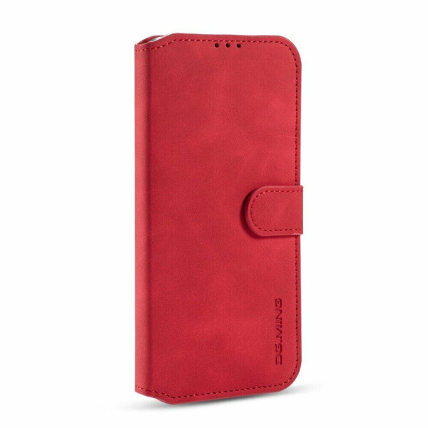 

Чехол DG.MING Retro Style для Huawei P40 Lite - Red