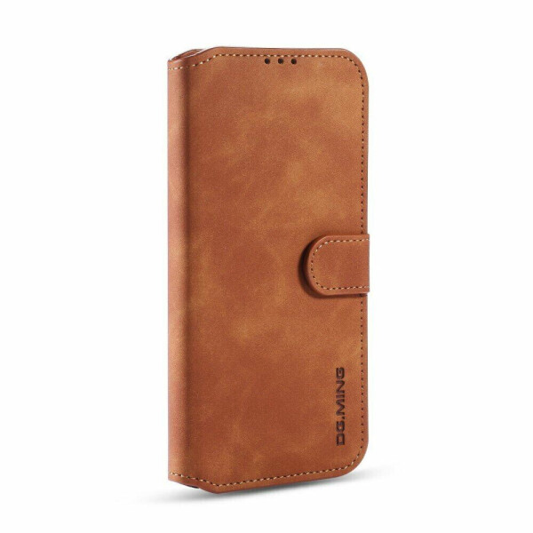 

Чехол DG.MING Retro Style для Huawei P40 Lite - Brown