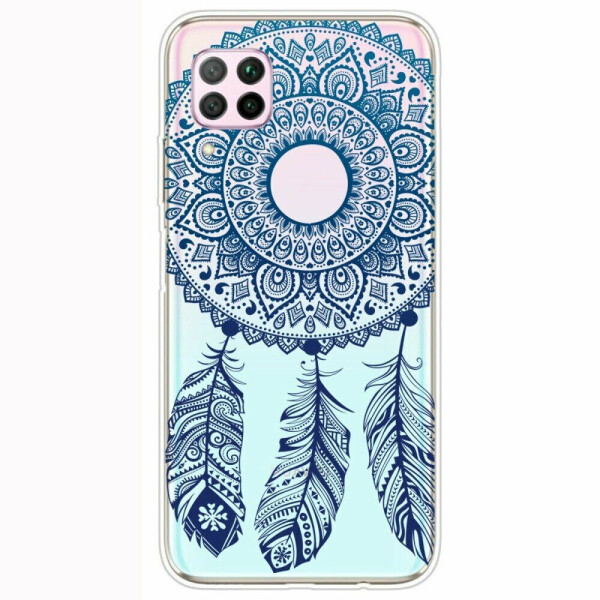 

Силиконовый (TPU) чехол Deexe Pretty Glossy для Huawei P40 Lite - Malanda Flower