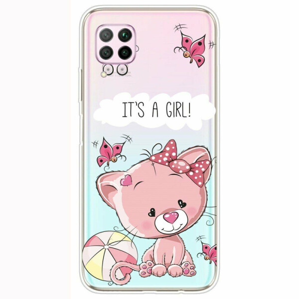 

Силиконовый (TPU) чехол Deexe Pretty Glossy для Huawei P40 Lite - It's A Girl