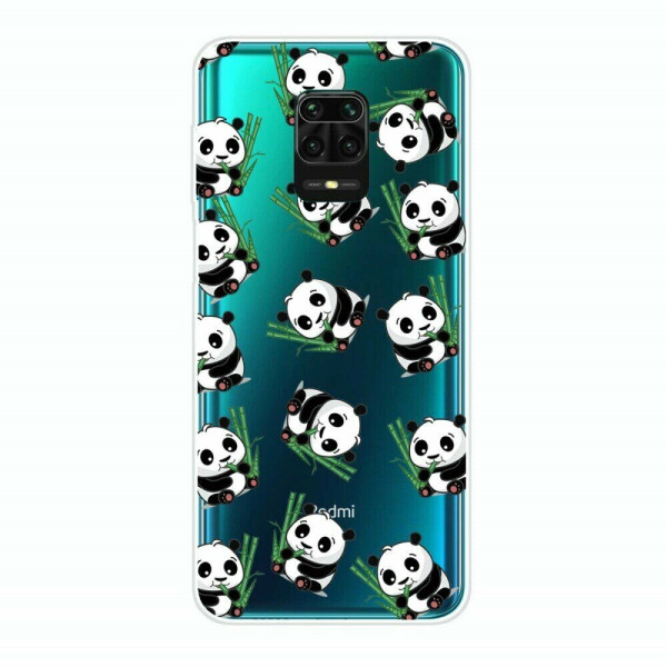 

Силиконовый (TPU) чехол Deexe Pretty Glossy для Xiaomi Redmi Note 9 Pro / Note 9 Pro Max / Note 9s - Bamboo and Panda
