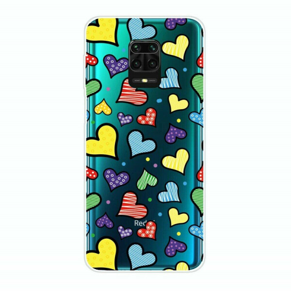 

Силиконовый (TPU) чехол Deexe Pretty Glossy для Xiaomi Redmi Note 9 Pro / Note 9 Pro Max / Note 9s - Heart