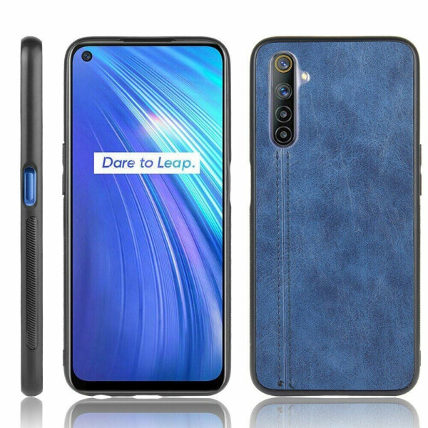 

Защитный чехол UniCase Leather Series для Realme 6 - Blue