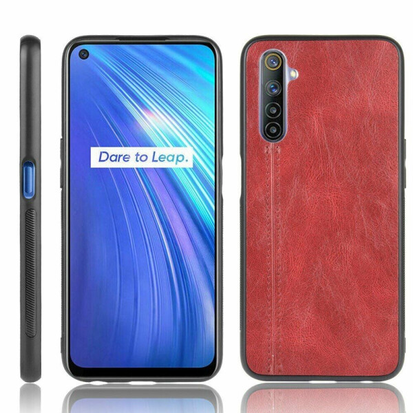 

Защитный чехол UniCase Leather Series для Realme 6 - Red
