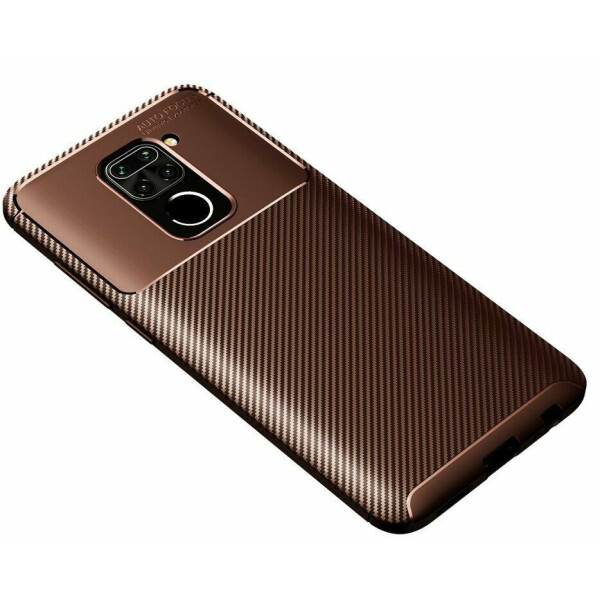 

Защитный чехол Deexe Fusion для Xiaomi Redmi Note 9 - Brown
