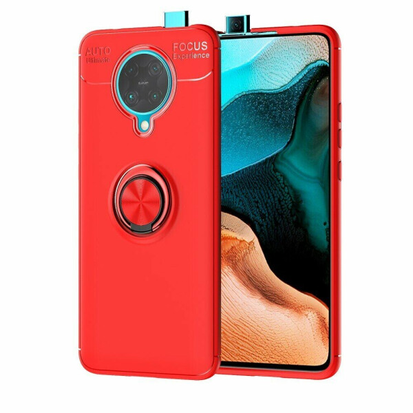 

Защитный чехол UniCase Magnetic Ring для Xiaomi Poco F2 Pro / Redmi K30 Pro - Red