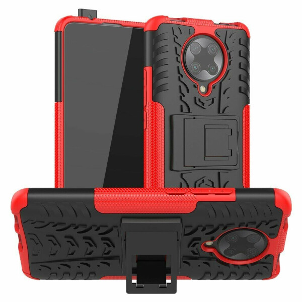

Защитный чехол UniCase Hybrid X для Xiaomi Poco F2 Pro / Redmi K30 Pro - Red