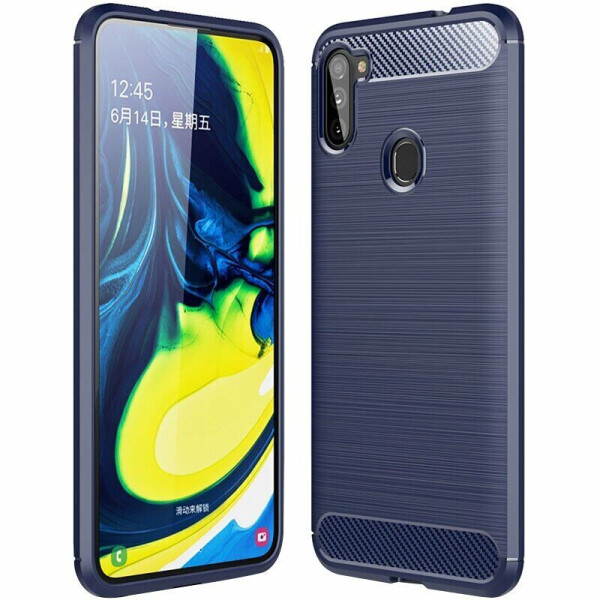 

Защитный чехол UniCase Carbon для Realme C3 - Dark Blue