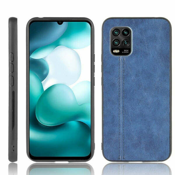 

Защитный чехол UniCase Leather Series для Xiaomi Mi 10 Lite - Blue