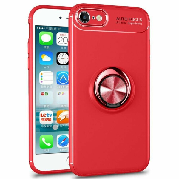 

Защитный чехол UniCase Magnetic Ring для Apple iPhone SE 2 (2020) / iPhone 8 / iPhone 7 - Red