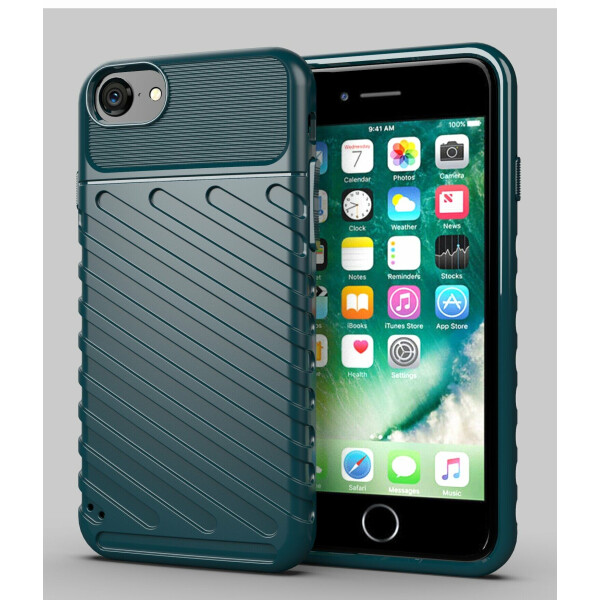 

Защитный чехол Deexe Thunder Series для Apple iPhone SE 2 (2020) / iPhone 8 / iPhone 7 - Green