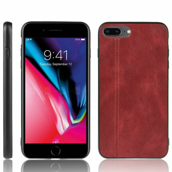

Защитный чехол UniCase Leather Series для Apple iPhone SE 2 (2020) / iPhone 8 / iPhone 7 - Red