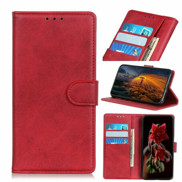 

Чехол Deexe Classic Wallet для Nokia 2.3 - Red