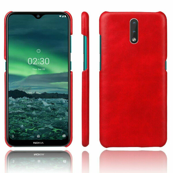

Защитный чехол KSQ Leather Cover для Nokia 2.3 - Red