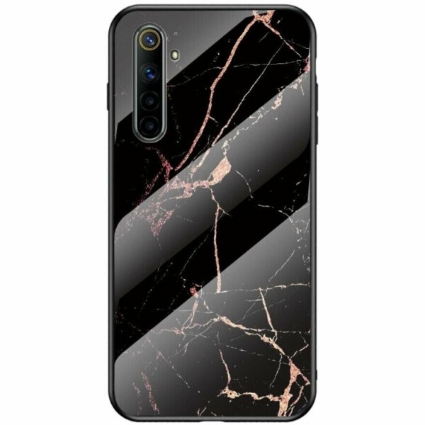 

Защитный чехол Deexe Gradient Pattern для Realme 6 - Black / Gold