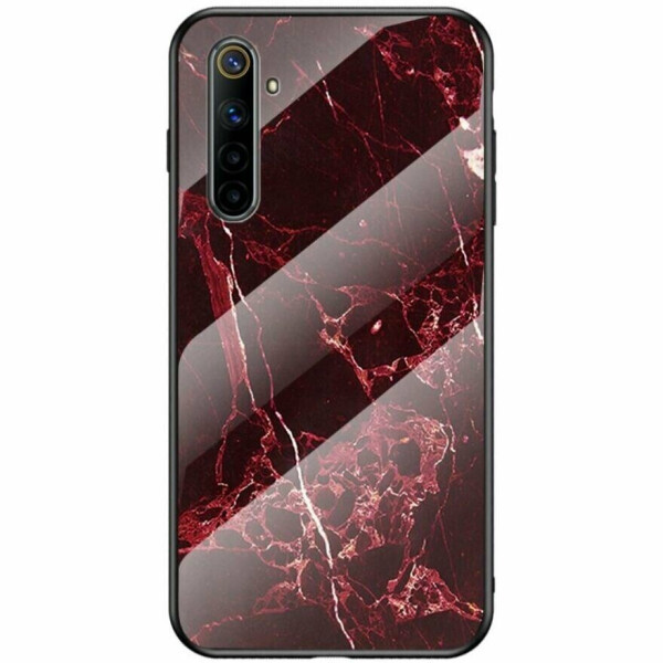 

Защитный чехол Deexe Gradient Pattern для Realme 6 - Red