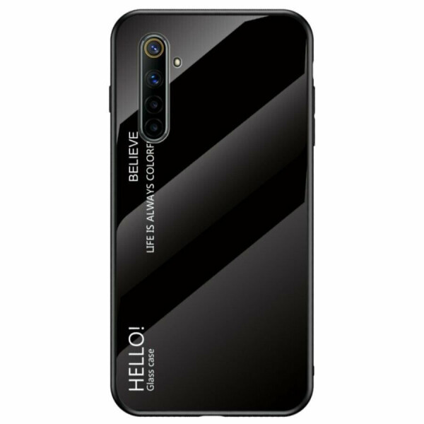 

Защитный чехол Deexe Gradient Color для Realme 6 - Black