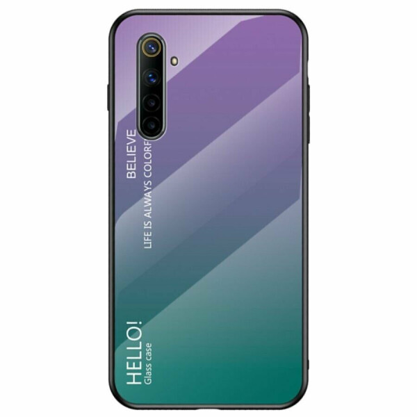 

Защитный чехол Deexe Gradient Color для Realme 6 - Purple / Blue
