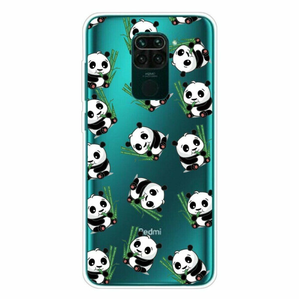 

Силиконовый (TPU) чехол Deexe Pretty Glossy для Xiaomi Redmi Note 9 - Panda