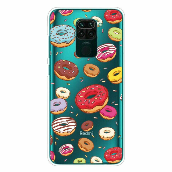 

Силиконовый (TPU) чехол Deexe Pretty Glossy для Xiaomi Redmi Note 9 - Cookies