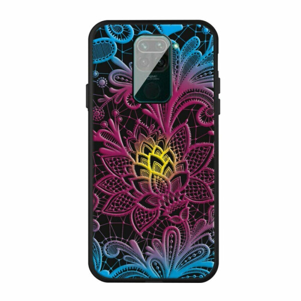 

Силиконовый (TPU) чехол Deexe Life Style для Xiaomi Redmi Note 9 - Beautiful Flower