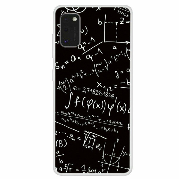 

Силиконовый (TPU) чехол Deexe Life Style для Samsung Galaxy A41 (A415) - Math