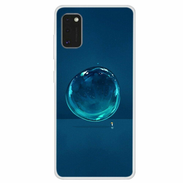 

Силиконовый (TPU) чехол Deexe Life Style для Samsung Galaxy A41 (A415) - Water Drop