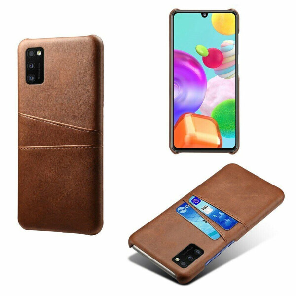 

Защитный чехол Deexe Pocket Case для Samsung Galaxy A41 (A415) - Brown