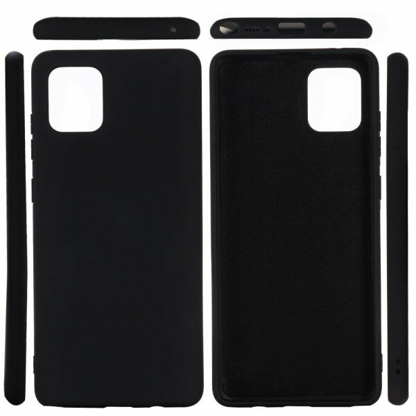 

Защитный чехол Deexe Silicone Case для Samsung Galaxy Note 10 Lite (N770) - Black