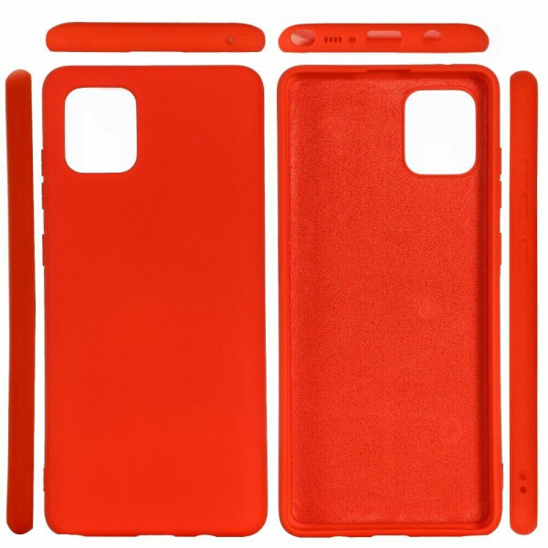 

Защитный чехол Deexe Silicone Case для Samsung Galaxy Note 10 Lite (N770) - Red