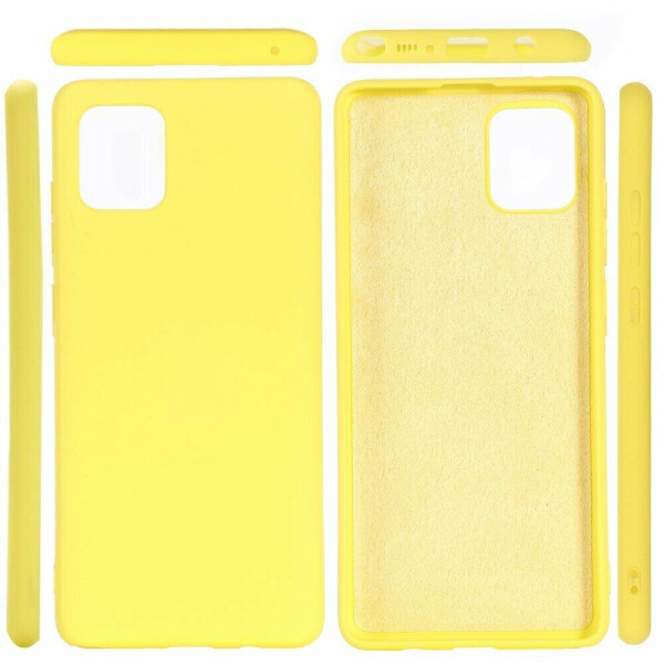 

Защитный чехол Deexe Silicone Case для Samsung Galaxy Note 10 Lite (N770) - Yellow