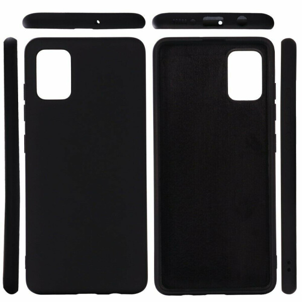 

Защитный чехол Deexe Silicone Case для Samsung Galaxy A31 (A315) - Black