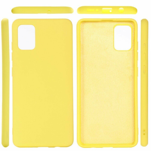 

Защитный чехол Deexe Silicone Case для Samsung Galaxy A31 (A315) - Yellow