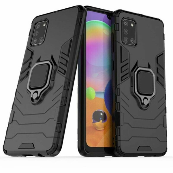

Защитный чехол Deexe Hybrid Case для Samsung Galaxy A31 (A315) - Black