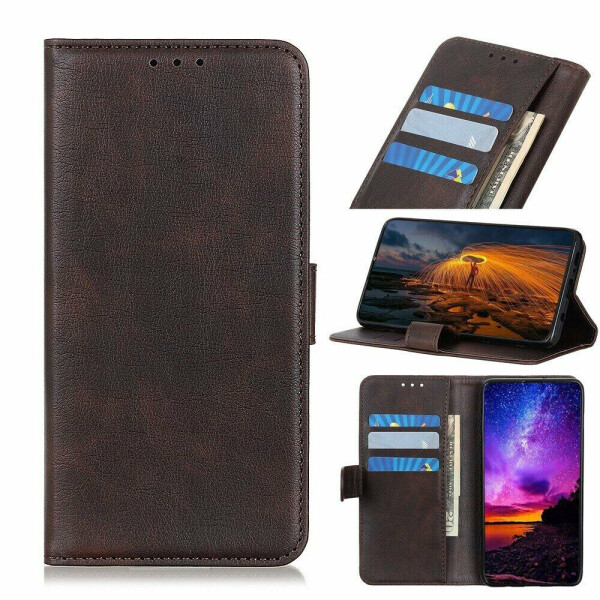 

Чехол Deexe Retro Wallet для Samsung Galaxy A21s (A217) - Coffee