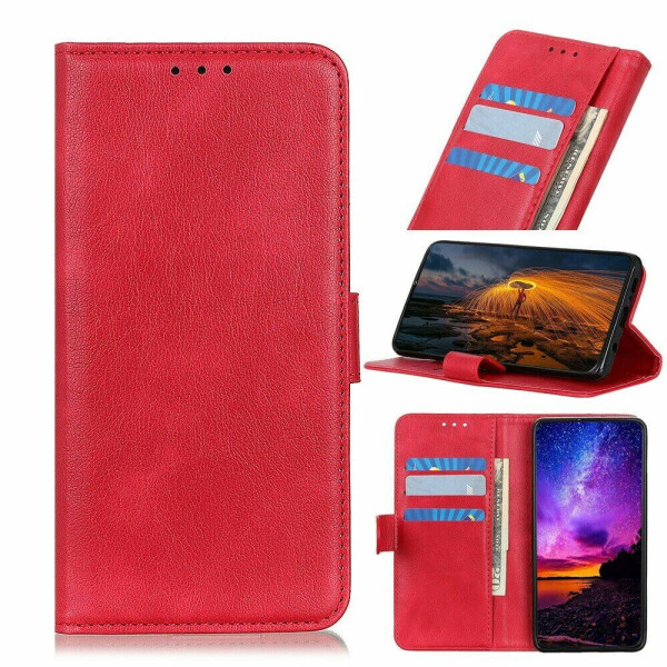 

Чехол Deexe Retro Wallet для Samsung Galaxy A21s (A217) - Red