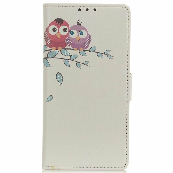 

Чехол Deexe Life Style Wallet для Samsung Galaxy A21s (A217) - Two Little Owls