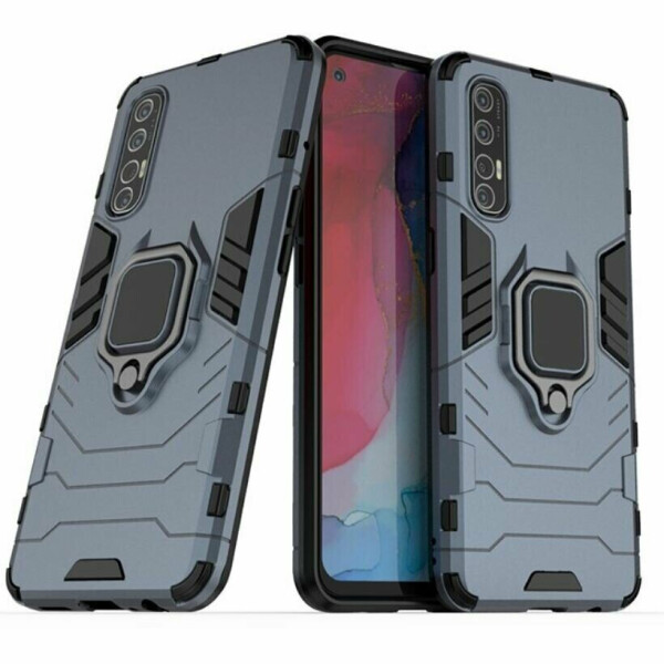 

Защитный чехол Deexe Hybrid Case для OPPO Reno 3 Pro - Blue