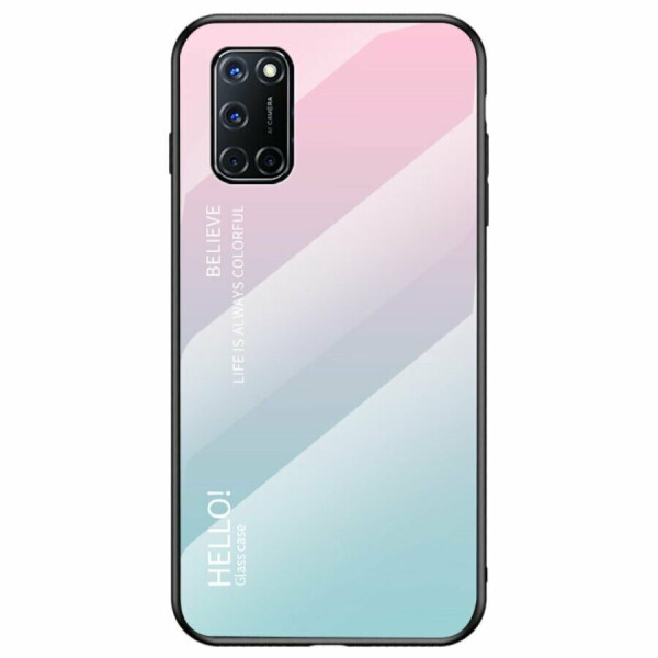 

Защитный чехол Deexe Gradient Color для OPPO A52 / A72 / A92 - Pink / Cyan