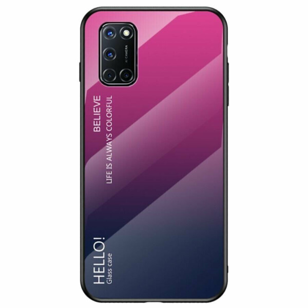 

Защитный чехол Deexe Gradient Color для OPPO A52 / A72 / A92 - Rose / Purple