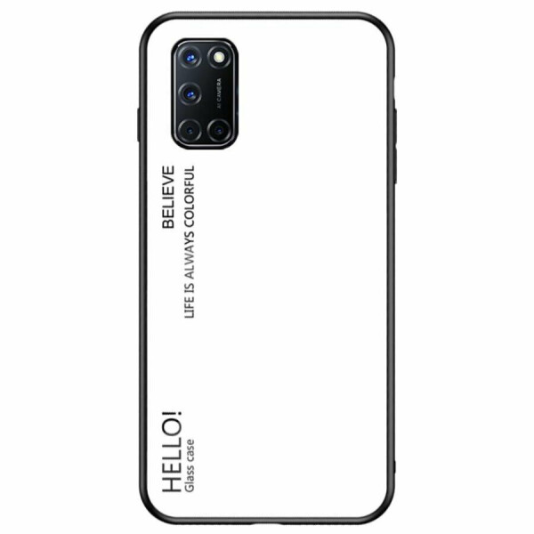 

Защитный чехол Deexe Gradient Color для OPPO A52 / A72 / A92 - White