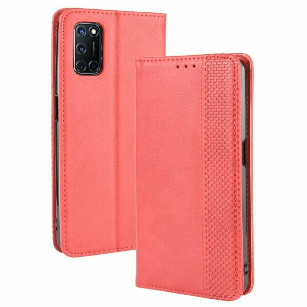 

Чехол Deexe Retro Style для OPPO A52 / A72 / A92 - Red