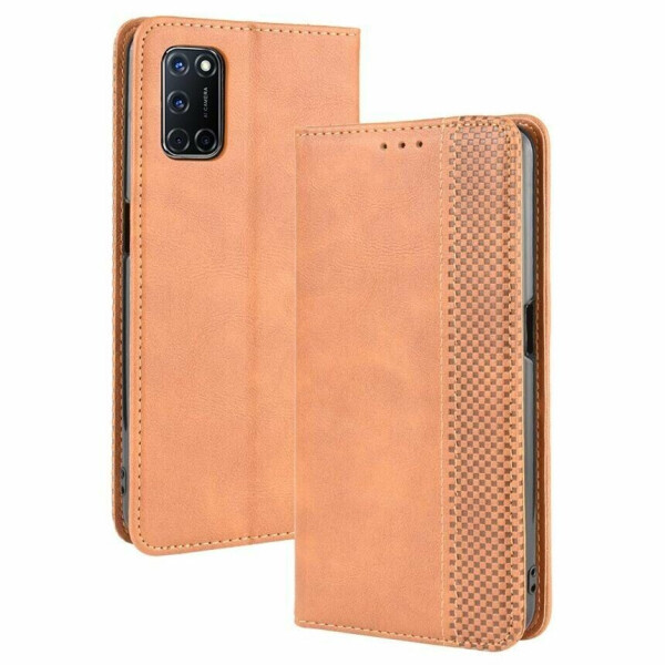

Чехол Deexe Retro Style для OPPO A52 / A72 / A92 - Brown