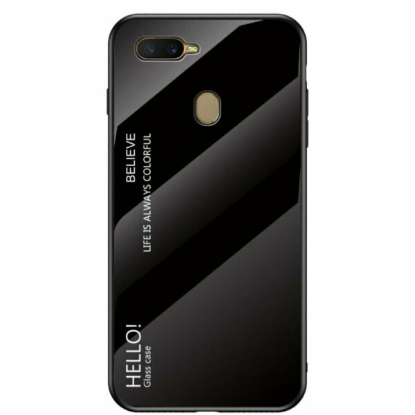 

Защитный чехол Deexe Gradient Color для OPPO A12 - Black