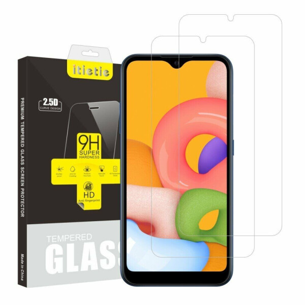

Комплект защитных стекол ITIETIE 2.5D 9H для Samsung Galaxy A01 (A015)