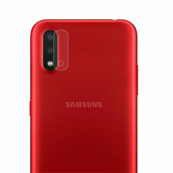 

Защитное стекло на заднюю камеру Deexe Lens Protector для Samsung Galaxy A01 (A015)